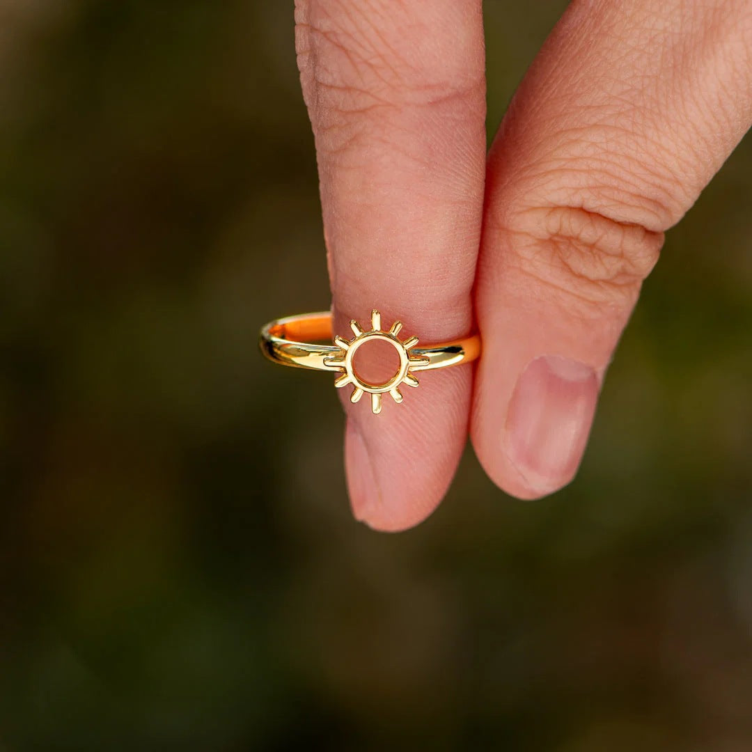 YOU ARE A RAY OF SUNSHINE IN MY LIFE - CELESTIAL SUN RING