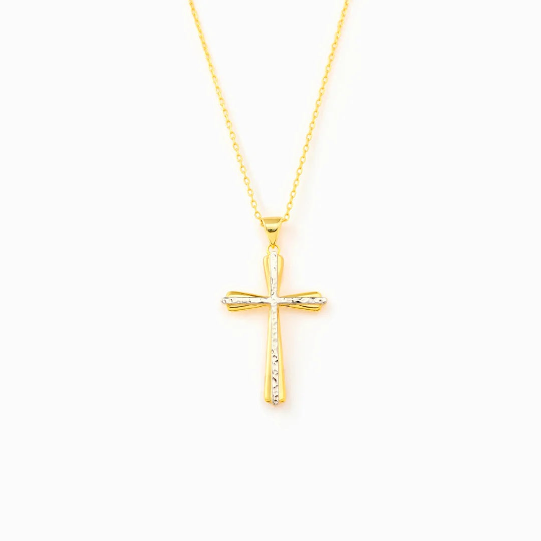 ALWAYS TRUST THE LORD - RADIANT CROSS PENDANT