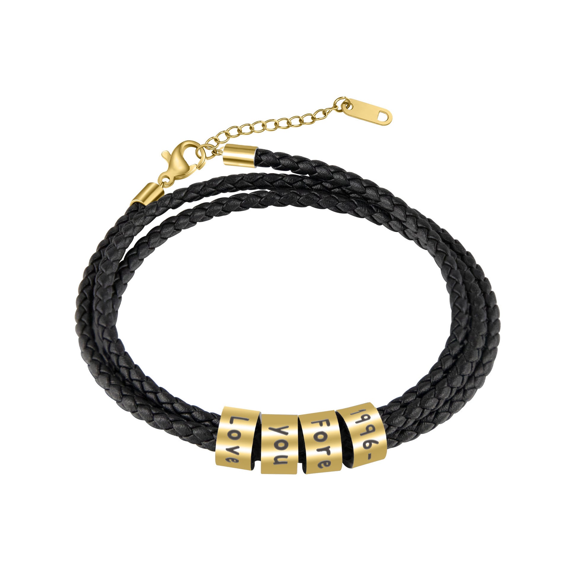 The Forever Love Leather Bracelet