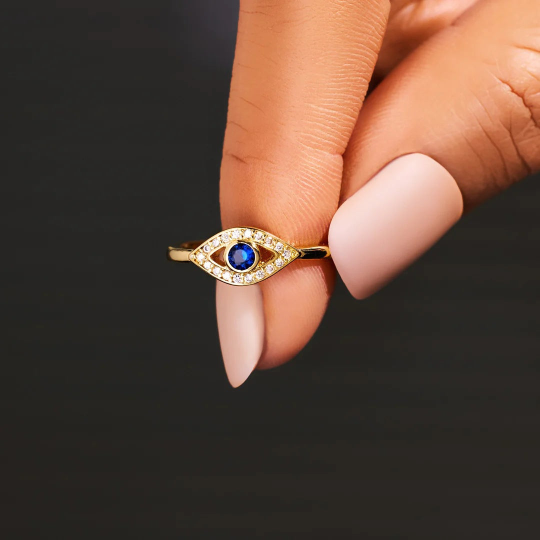 YOU'RE ALWAYS PROTECTED - ENCHANTED EYE ADJUSTABLE RING