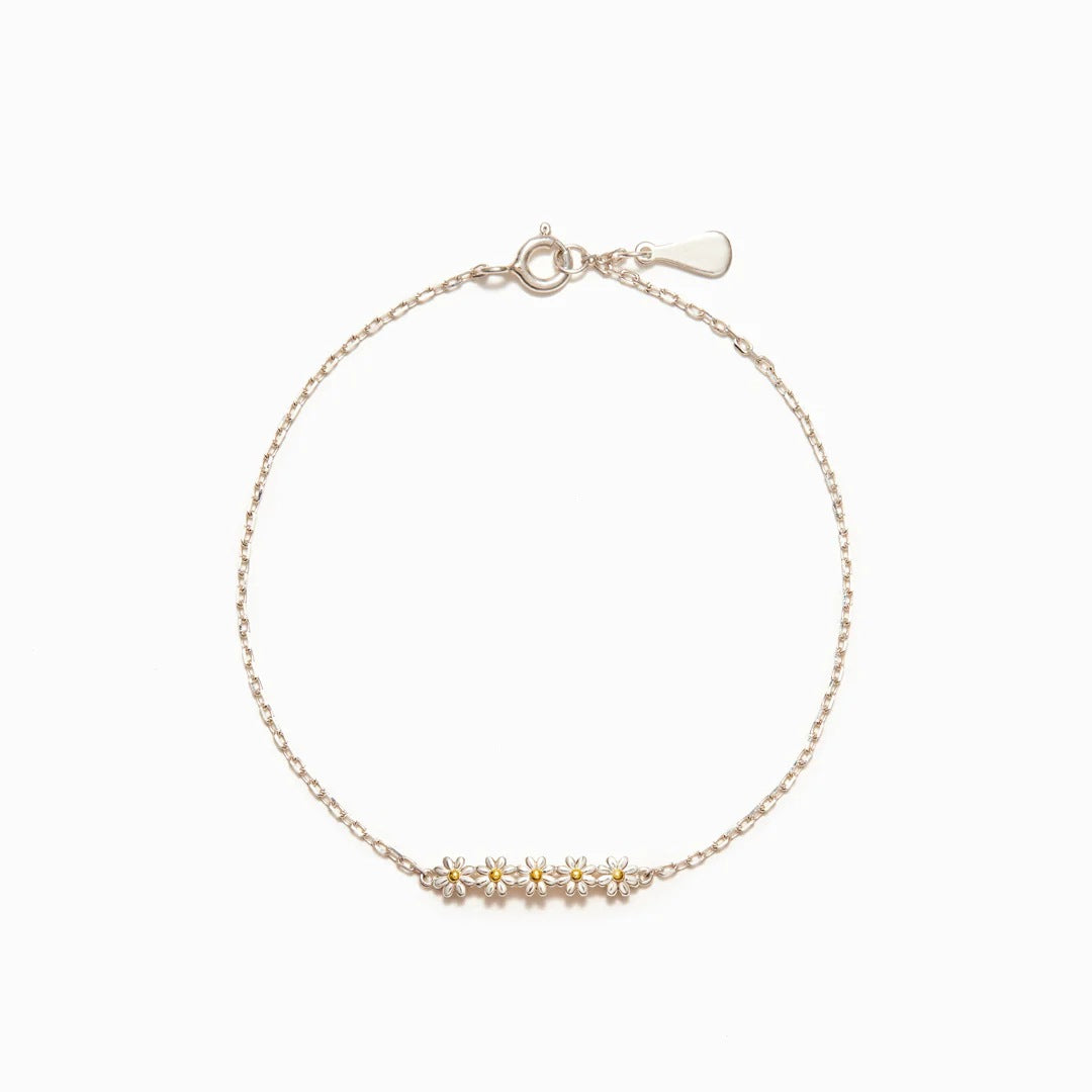 I THINK ABOUT YOU EVERY DAISY - DELICATE CHAIN BRACELET