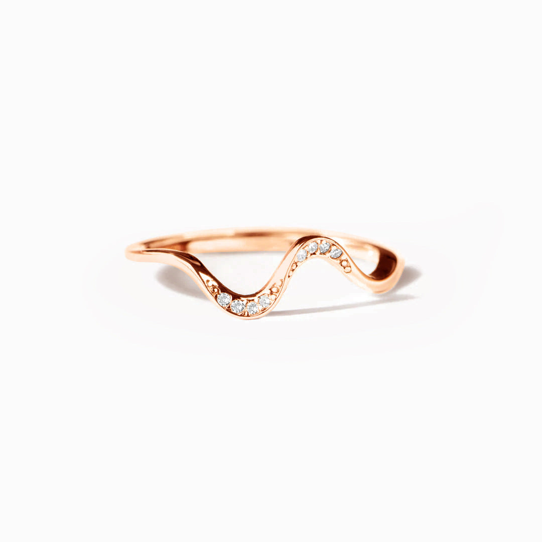 TO MY WIFE - RIDE THE WAVE TOGETHER - MYSTIC WAVE RING