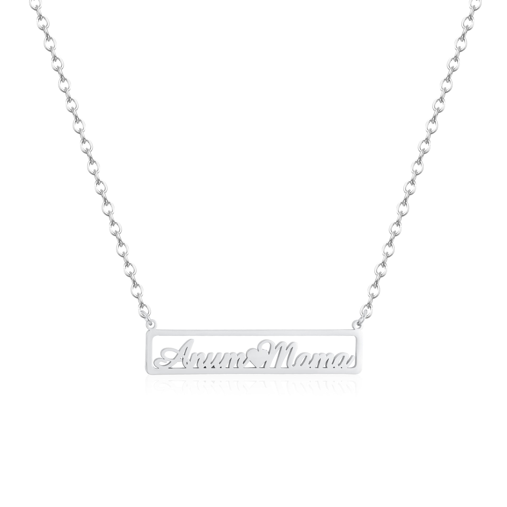 The "Mum" Love Bar Necklace