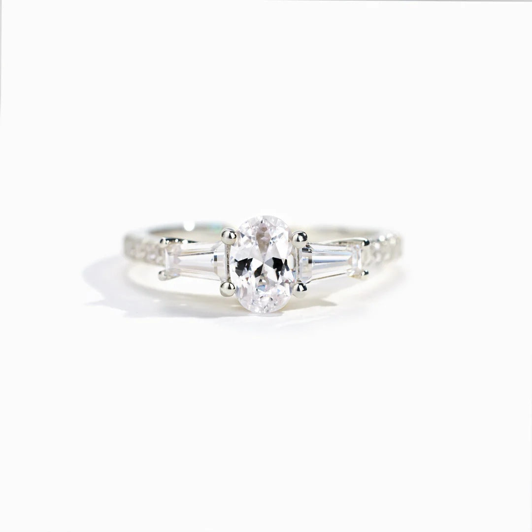 PROMISE TO CHOOSE YOU - OVAL DIAMOND HALO RING