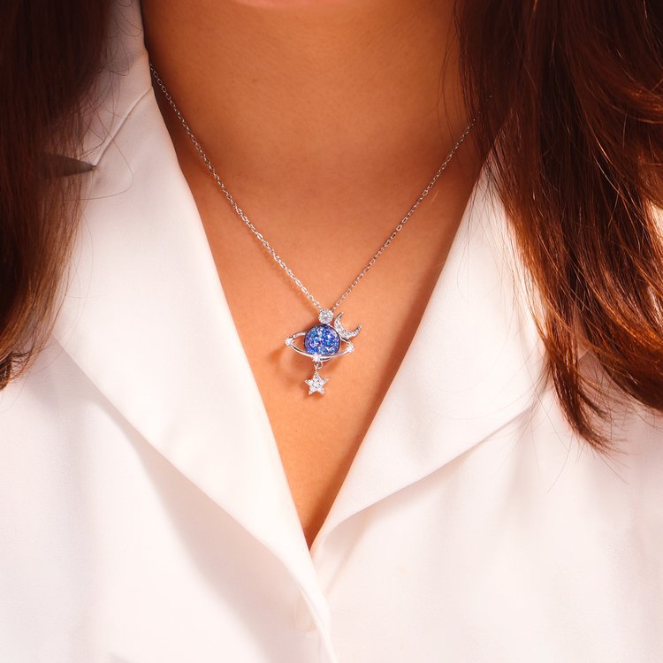 TO MY BEAUTIFUL DAUGHTER - THE MOST SPECIAL STAR - CELESTIAL SYMPHONY NECKLACE