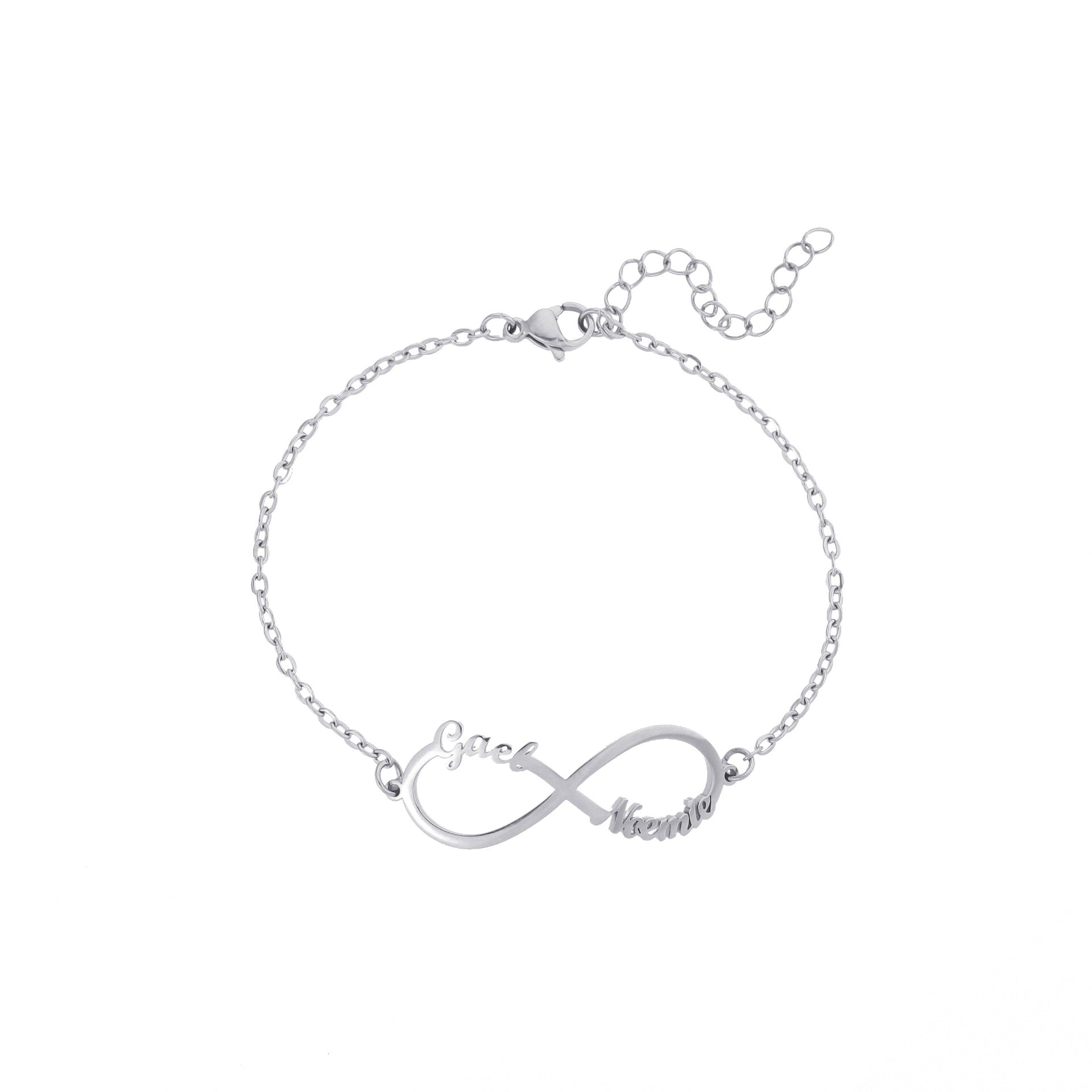 The Infinity Love Names Bracelet