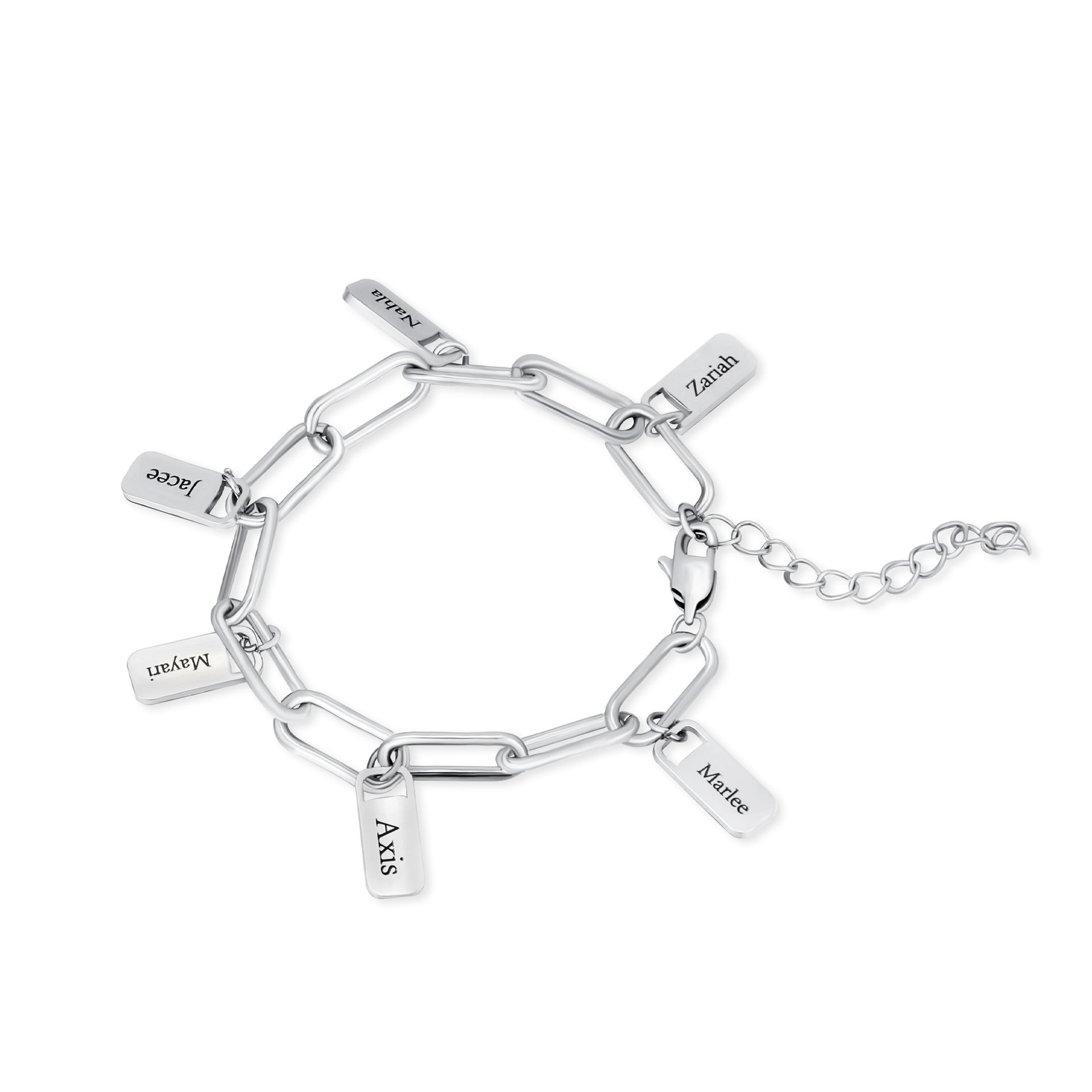 The Personalized Charm Chain Bracelet