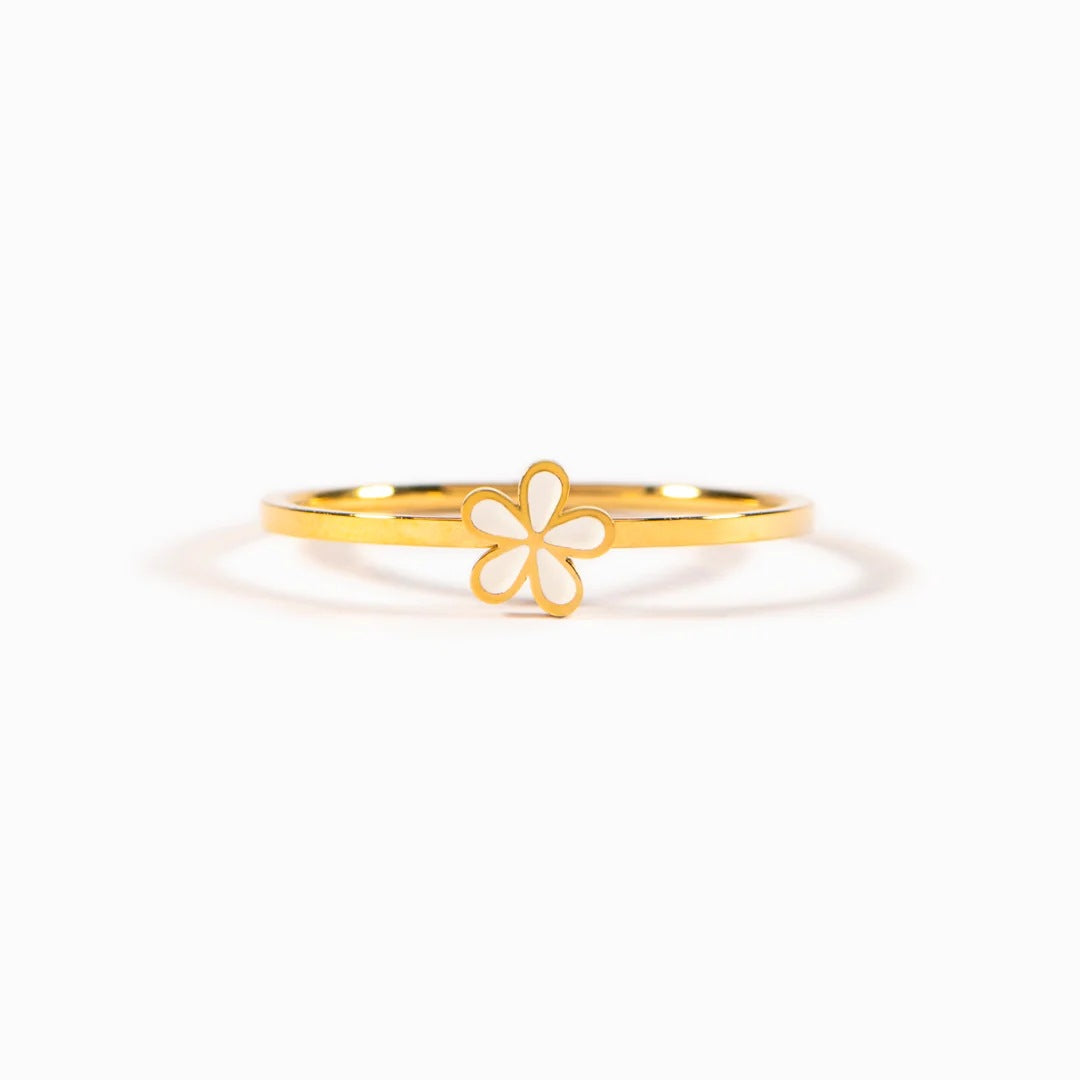 MY BEST FRIEND - FRIENDSHIP THAT WILL STAND FOREVER - FLORAL SIMPLICITY RING