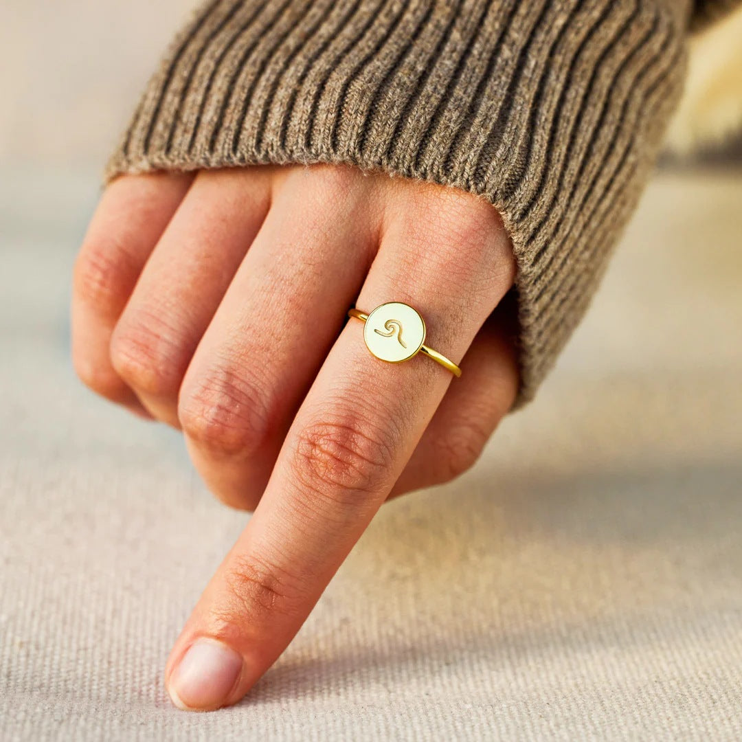 MY DAUGHTER - WEAR THIS RING AS A REMINDER - TIMELESS TIDES SIGNET RING