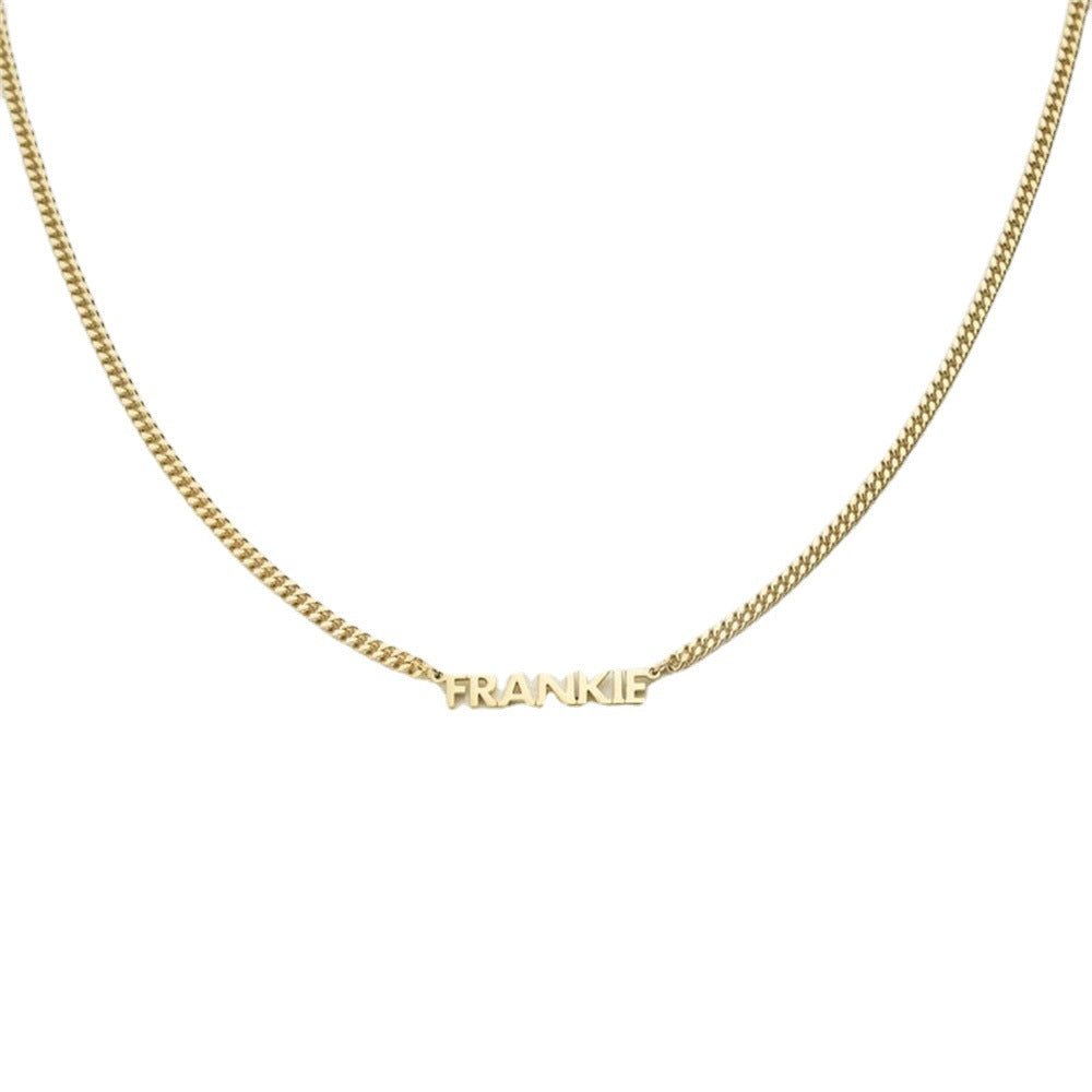 The Minimalist Name Necklace