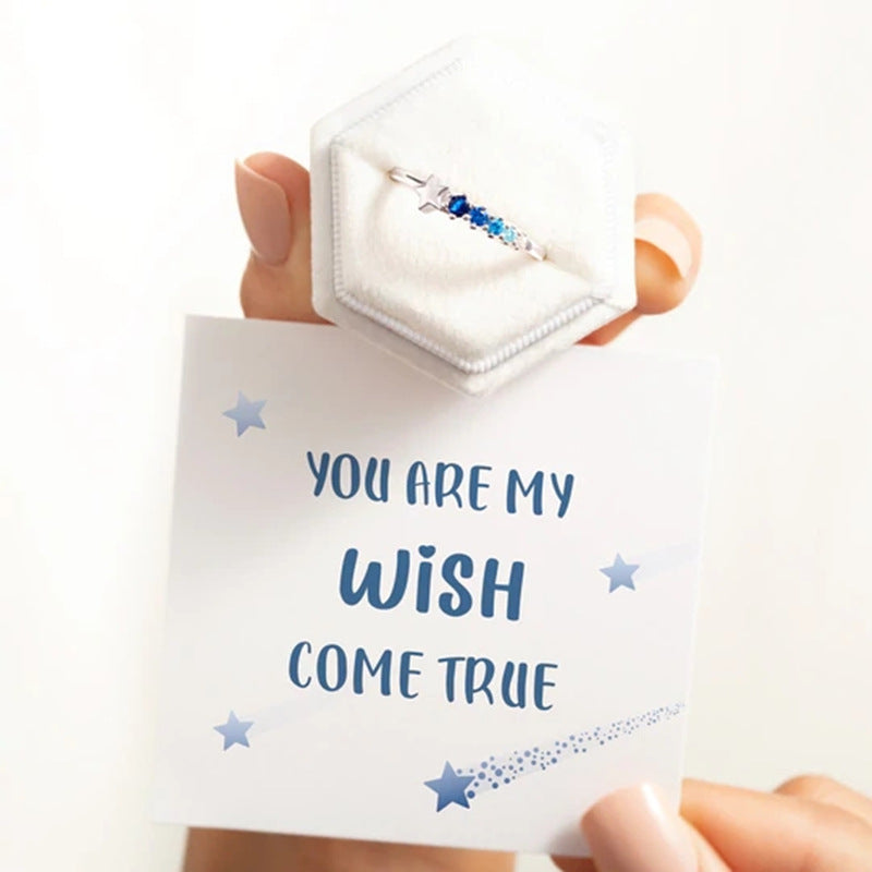 YOU ARE MY WISH COME TRUE - CELESTIAL CONSTELLATION RING