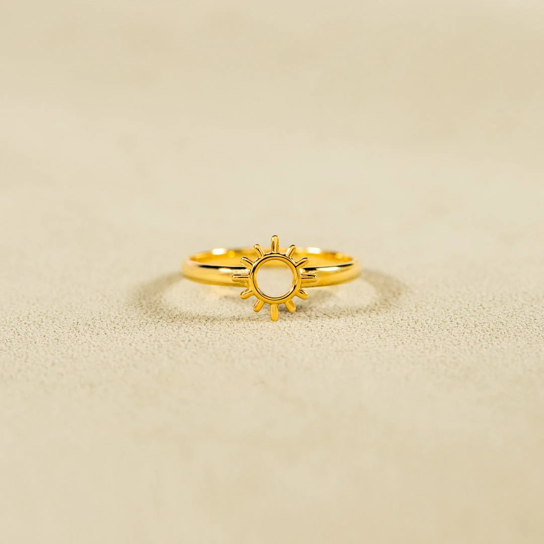 YOU ARE A RAY OF SUNSHINE IN MY LIFE - CELESTIAL SUN RING