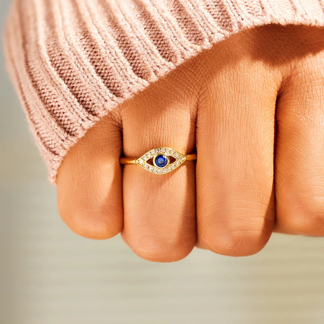 YOU'RE ALWAYS PROTECTED - ENCHANTED EYE ADJUSTABLE RING