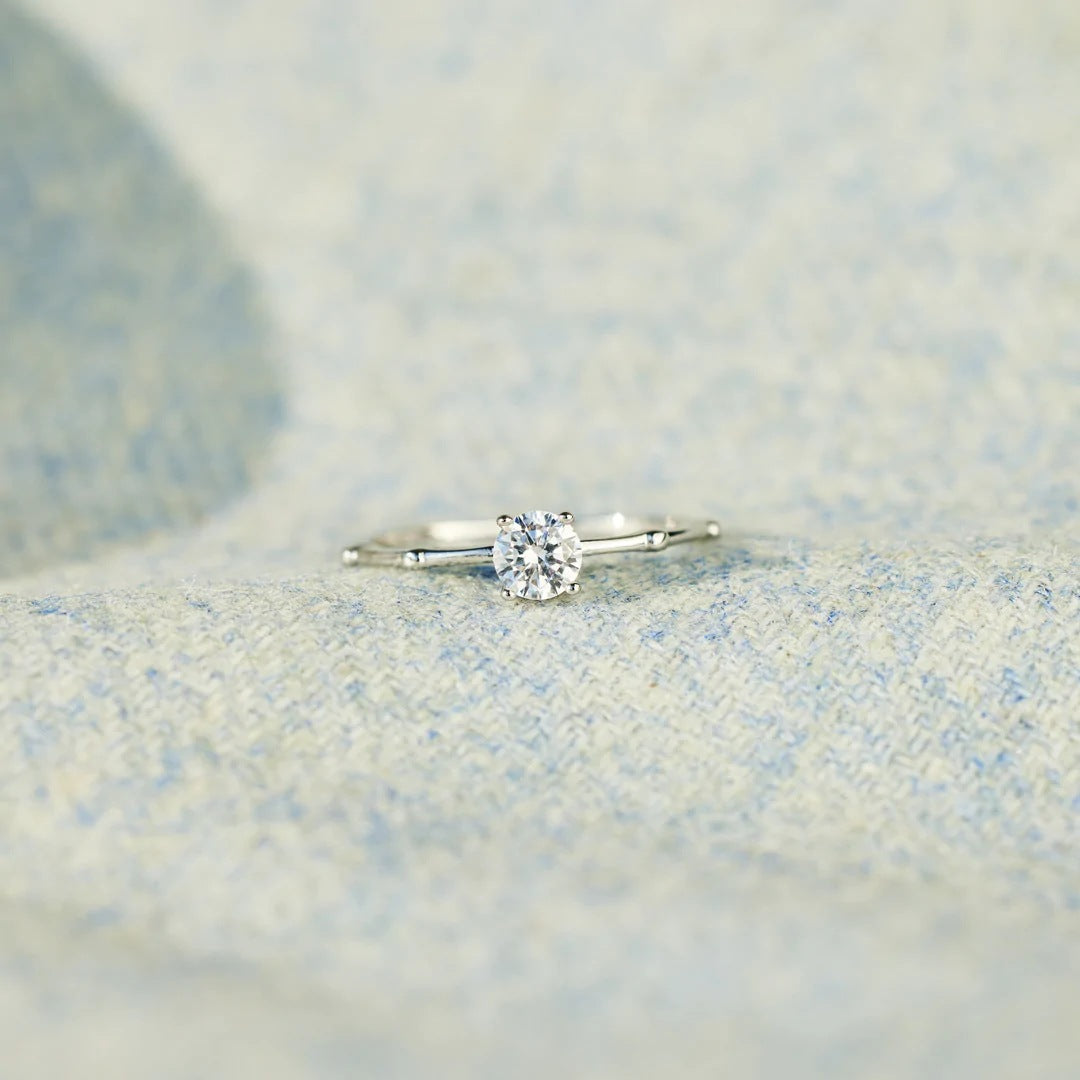 I PROMISE - YOU'RE THE ONLY ONE - CLASSIC SOLITAIRE RING