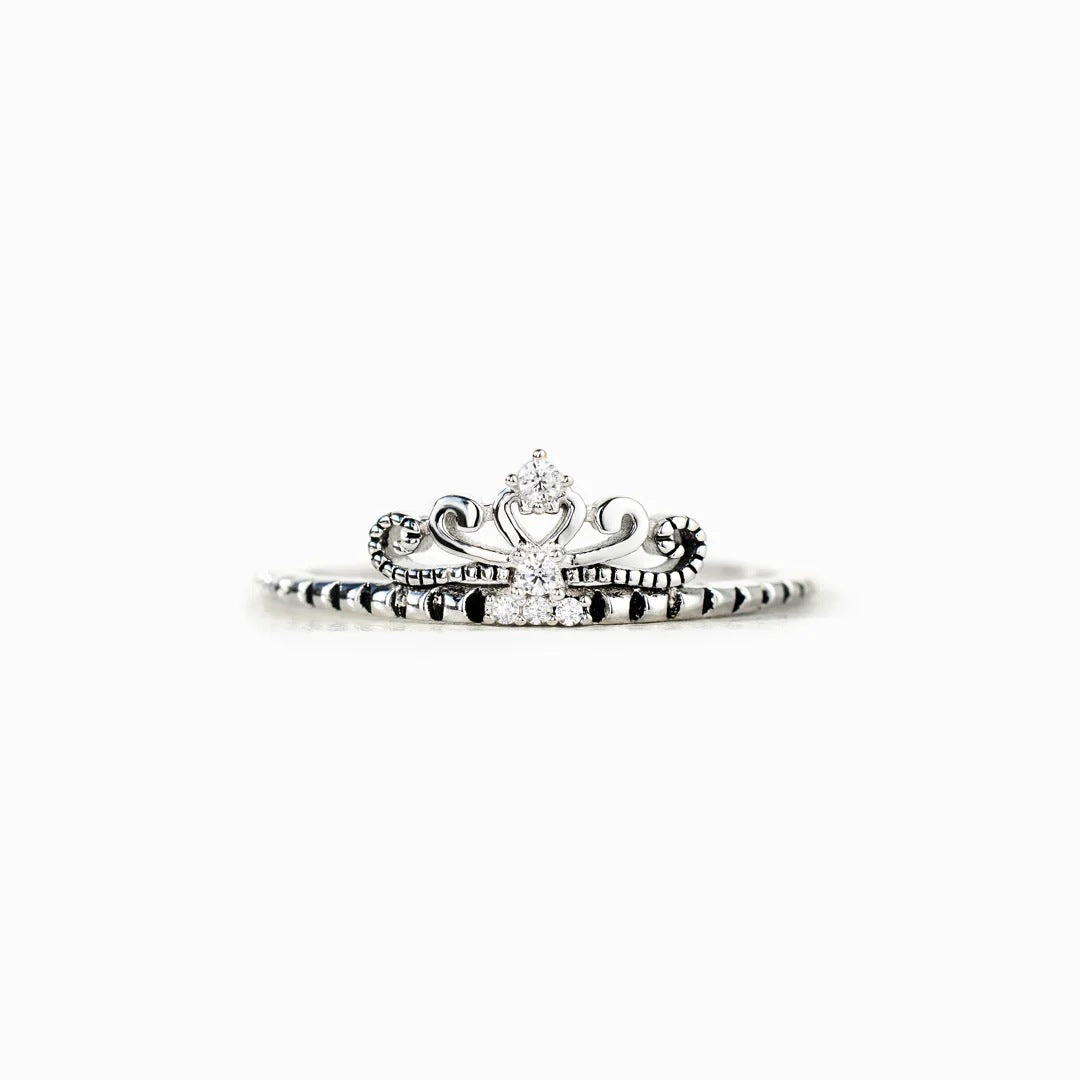 DAUGHTER - STRAIGHTEN YOUR TIARA - REGAL CROWN DIAMOND RING