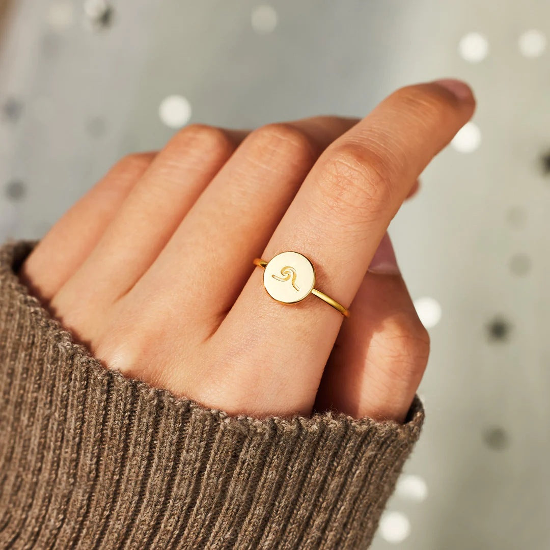 MY DAUGHTER - WEAR THIS RING AS A REMINDER - TIMELESS TIDES SIGNET RING