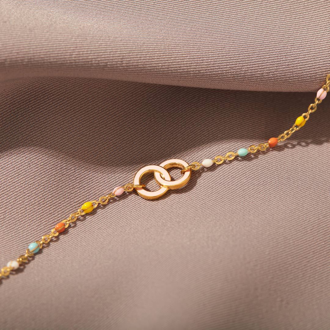 YOU ARE THE SISTER THAT I CHOOSE - RADIANT REFLECTIONS CHAIN BRACELET