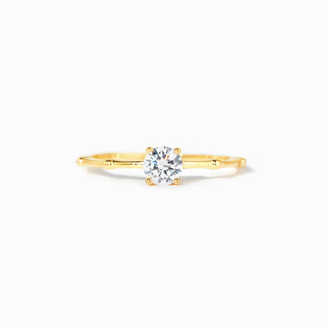 I PROMISE - YOU'RE THE ONLY ONE - CLASSIC SOLITAIRE RING