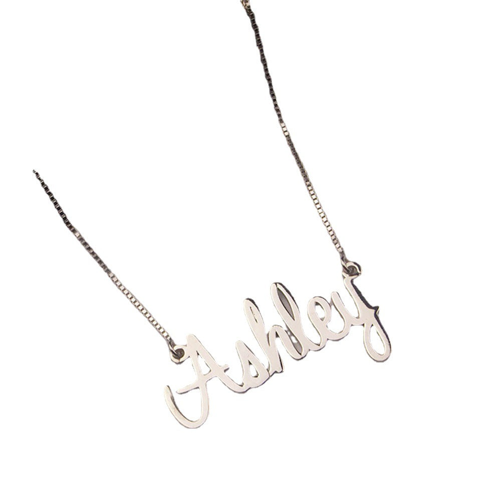 The Signature Script Name Necklace