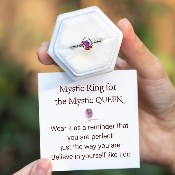 MYSTIC QUEEN - BELIEVE IN YOURSELF - PRISMATIC ENCHANTMENT RING