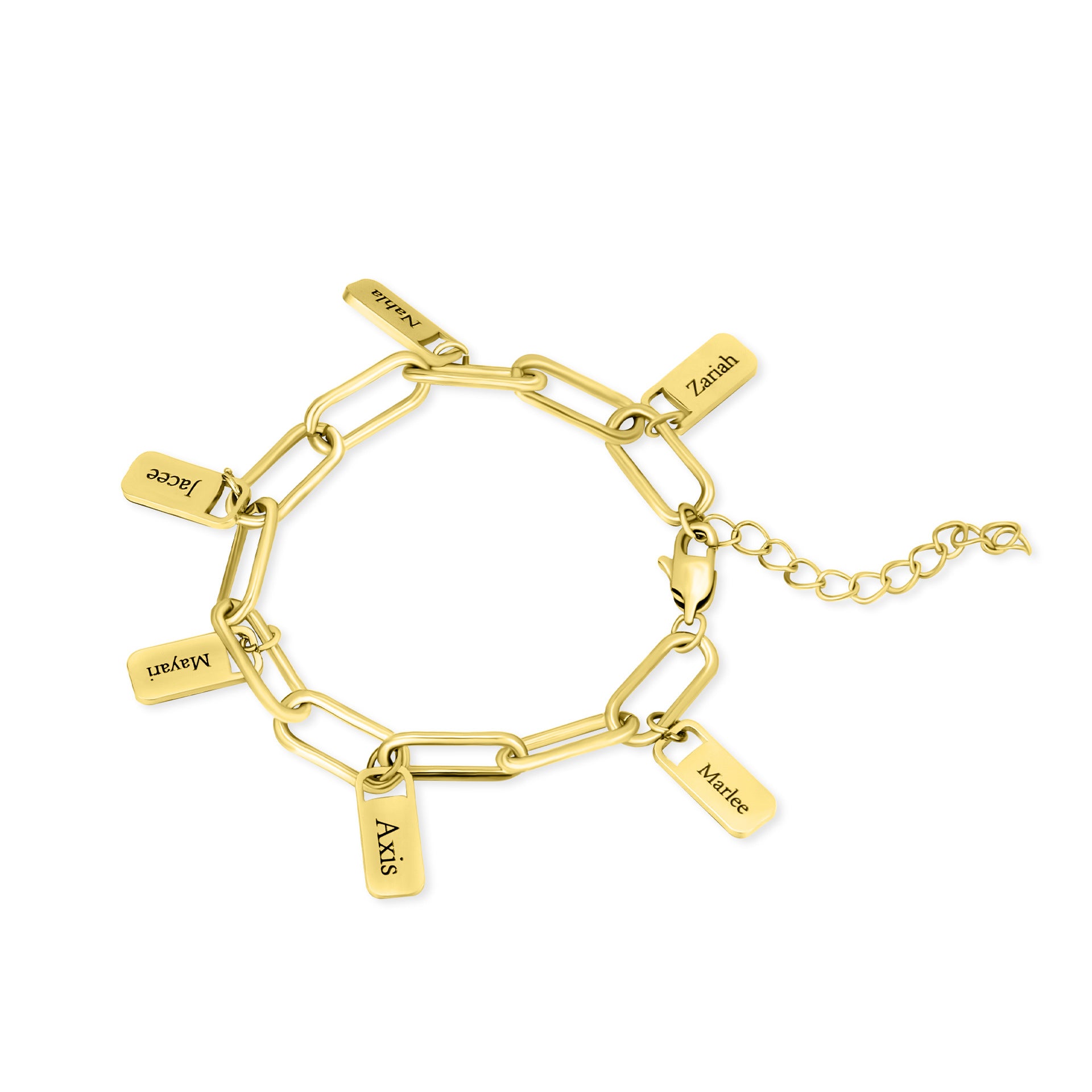 The Personalized Charm Chain Bracelet