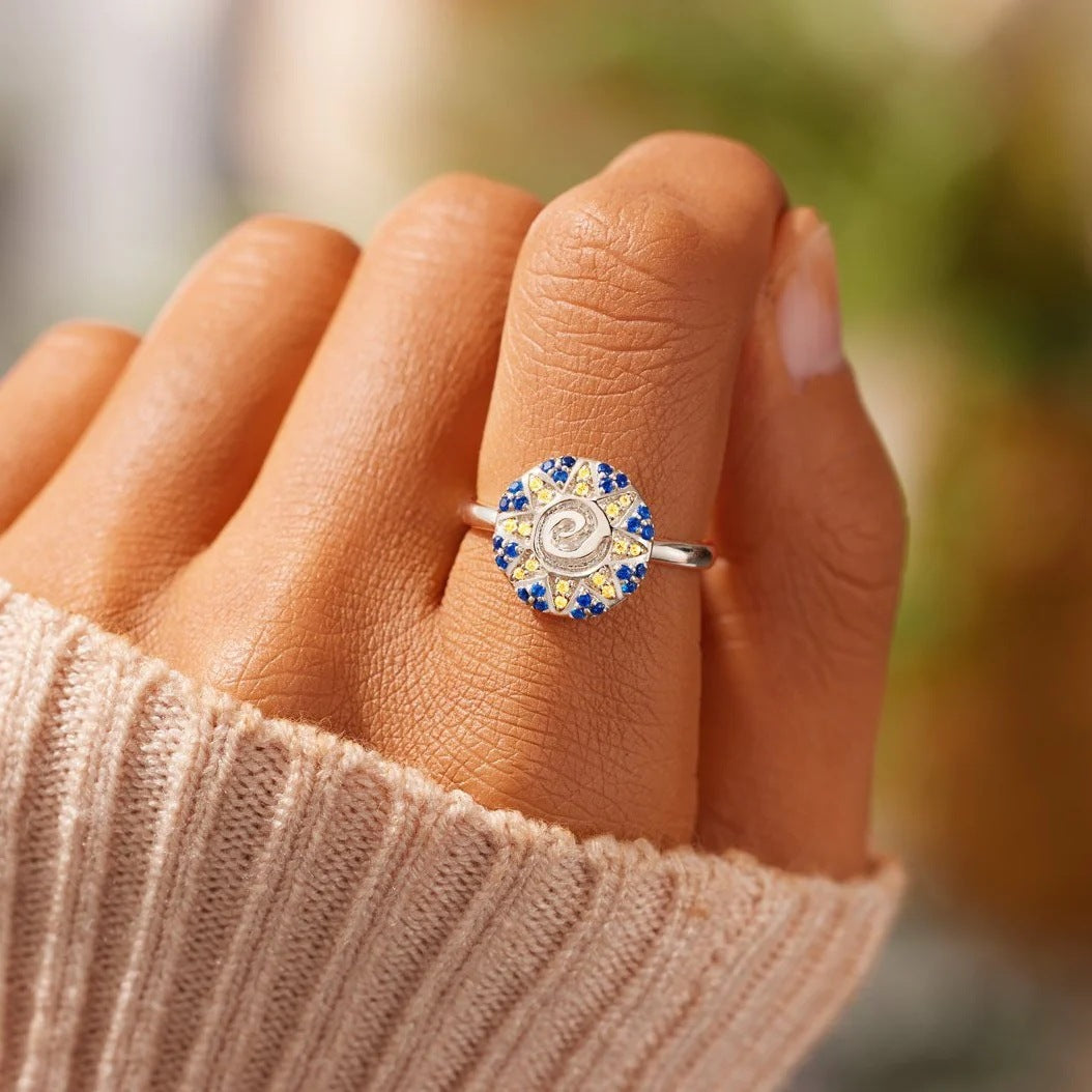 DAUGHTER - YOU ARE MY SUNSHINE - CELESTIAL SUN BURST RING