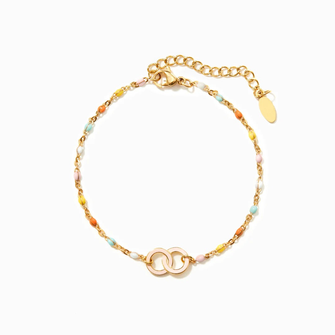 YOU ARE THE SISTER THAT I CHOOSE - RADIANT REFLECTIONS CHAIN BRACELET