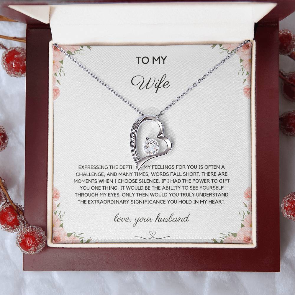 Women In My Life - Your Last Everything - Forever Love Necklace - Love Your Husband