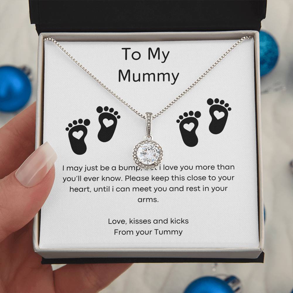 To My Mummy - Small Bump - Eternal Hope Necklace