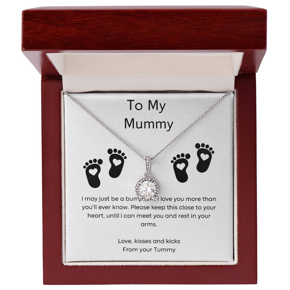 To My Mummy - Small Bump - Eternal Hope Necklace