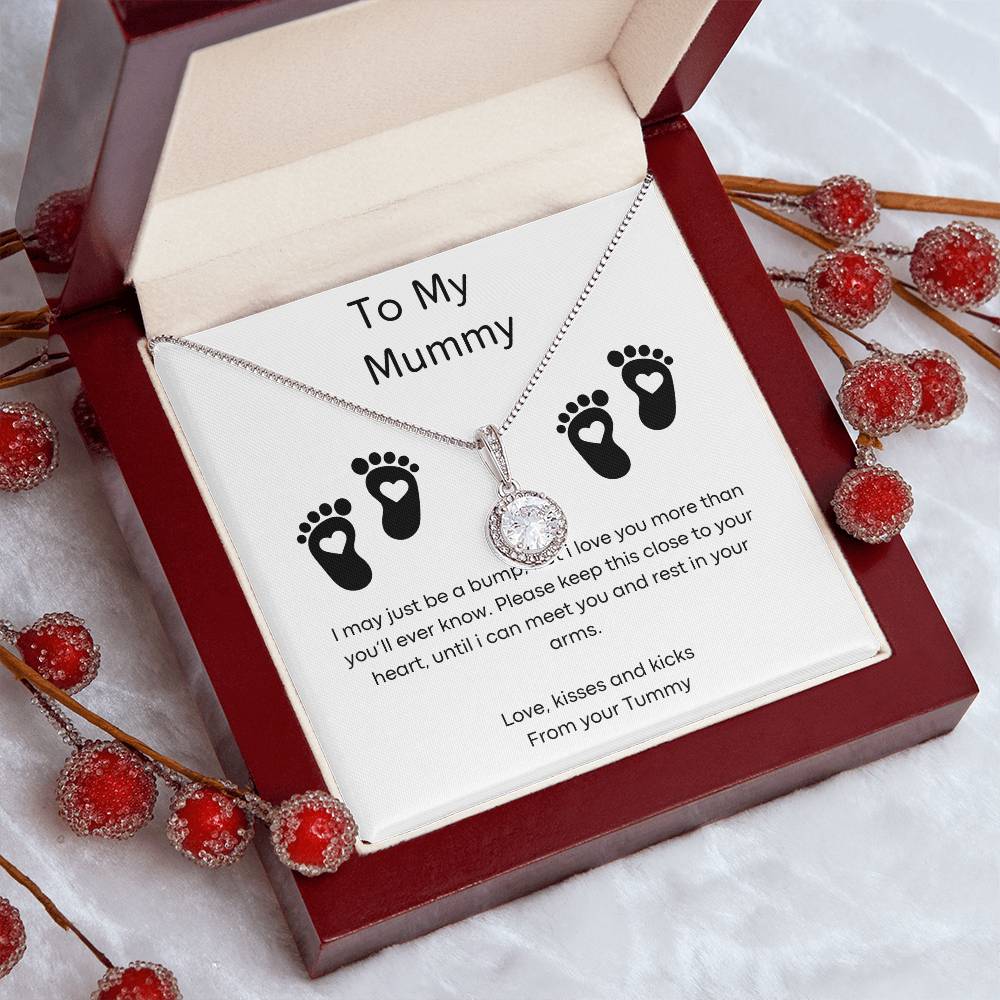 To My Mummy - Small Bump - Eternal Hope Necklace