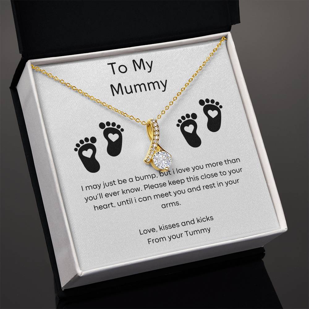 To My Mummy - Small Bump -Alluring Beauty Necklace