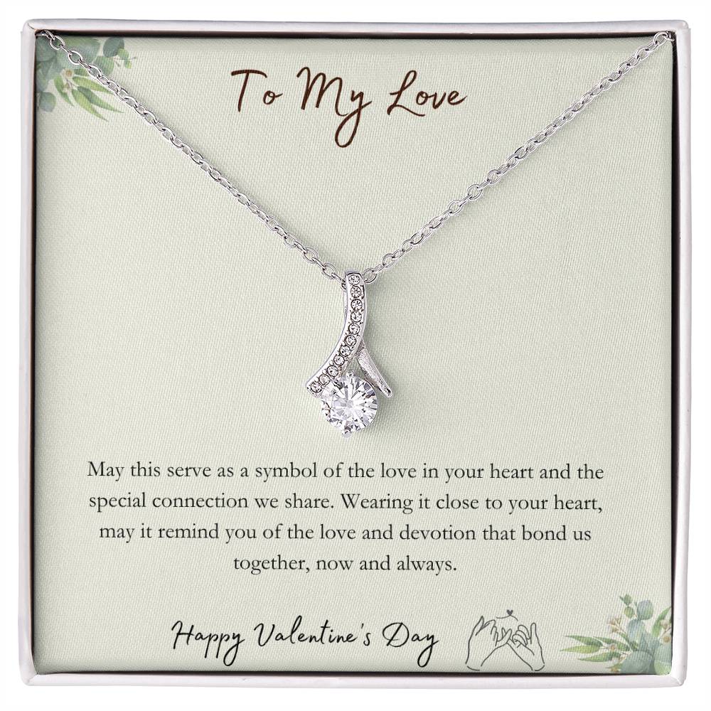 To My Love - Special Connection - Alluring Beauty Necklace - Happy Valentine's Day