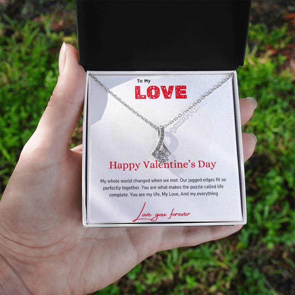 To My Love - Perfectly Together - Alluring Beauty Necklace - Love You Forever