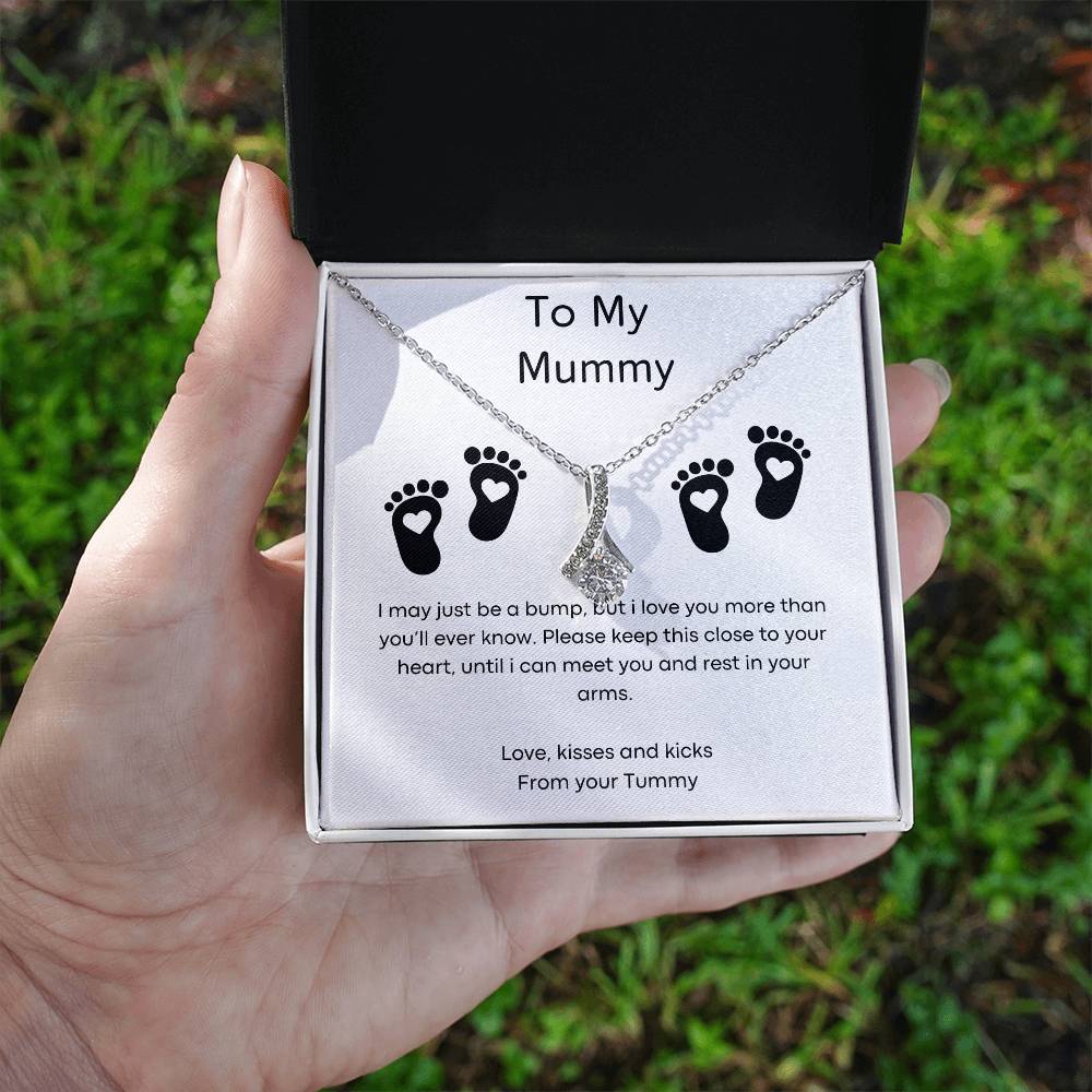 To My Mummy - Small Bump -Alluring Beauty Necklace