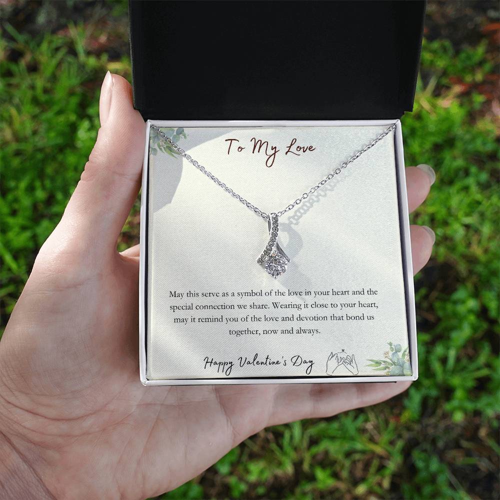 To My Love - Special Connection - Alluring Beauty Necklace - Happy Valentine's Day