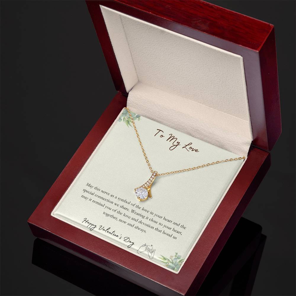 To My Love - Special Connection - Alluring Beauty Necklace - Happy Valentine's Day