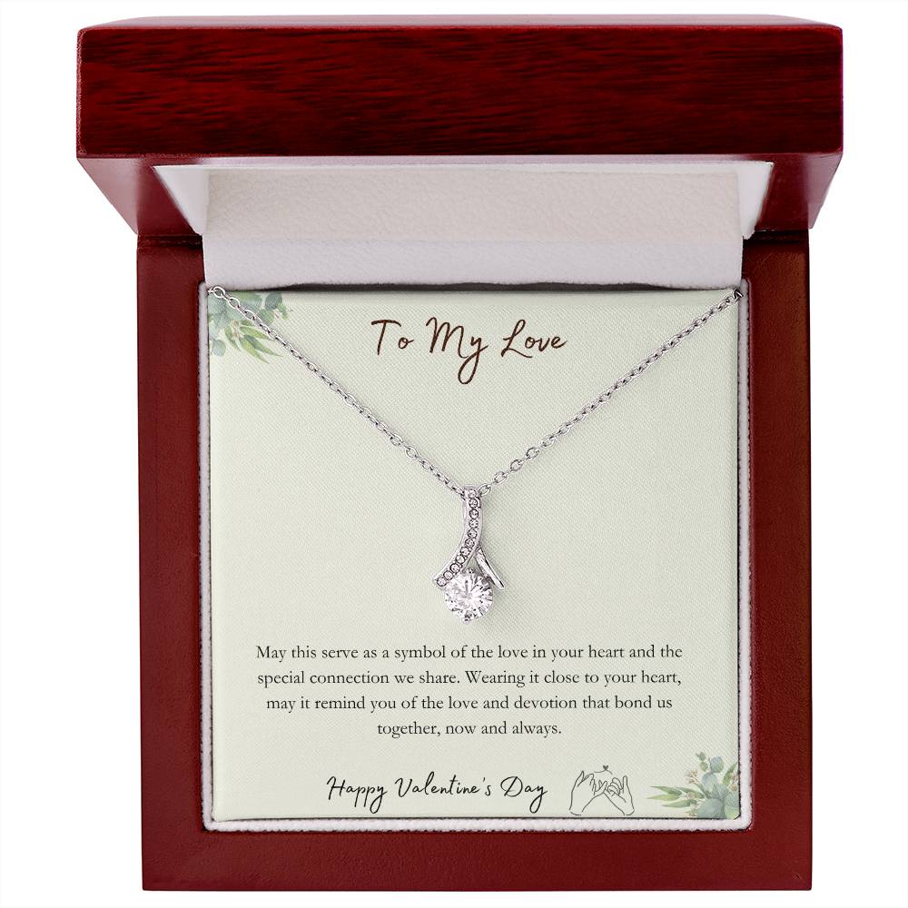 To My Love - Special Connection - Alluring Beauty Necklace - Happy Valentine's Day