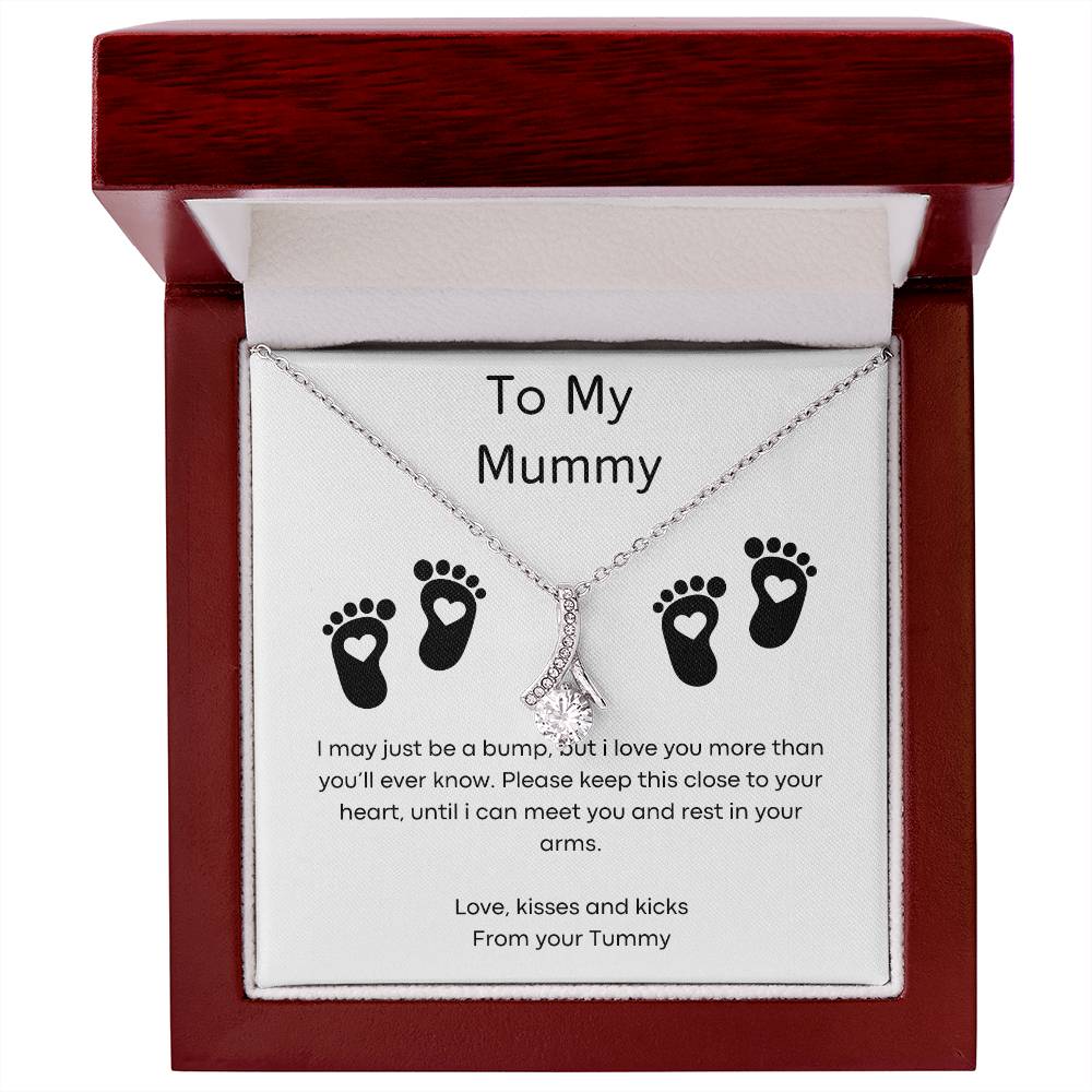 To My Mummy - Small Bump -Alluring Beauty Necklace